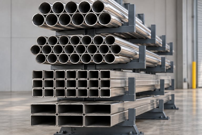 Tubería ornamental de acero inoxidable pulida - tubos redondos y cuadrados IMAQ